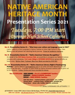 native american heritage month presentation series 2021